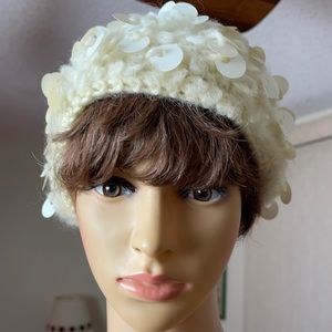 Vintage Andrew St John hand knit hat in Japan